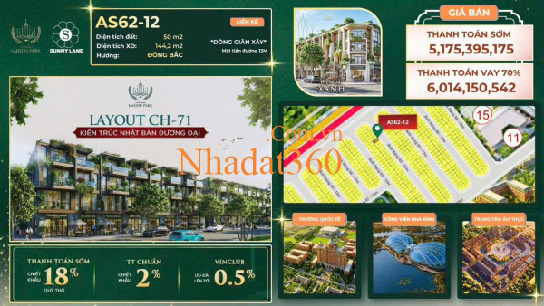 🏡 BIỆT THỰ SONG LẬP VỊNH TIÊN – VINHOMES GREEN PARADISE CẦN GIỜ