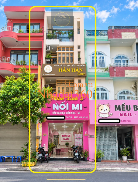 Cho thuê nhà Mặt Tiền Nguyễn Sơn 144m²-NGANG 6M -ĐỐI DIỆN CHUNG CƯ, NGÃ TƯ